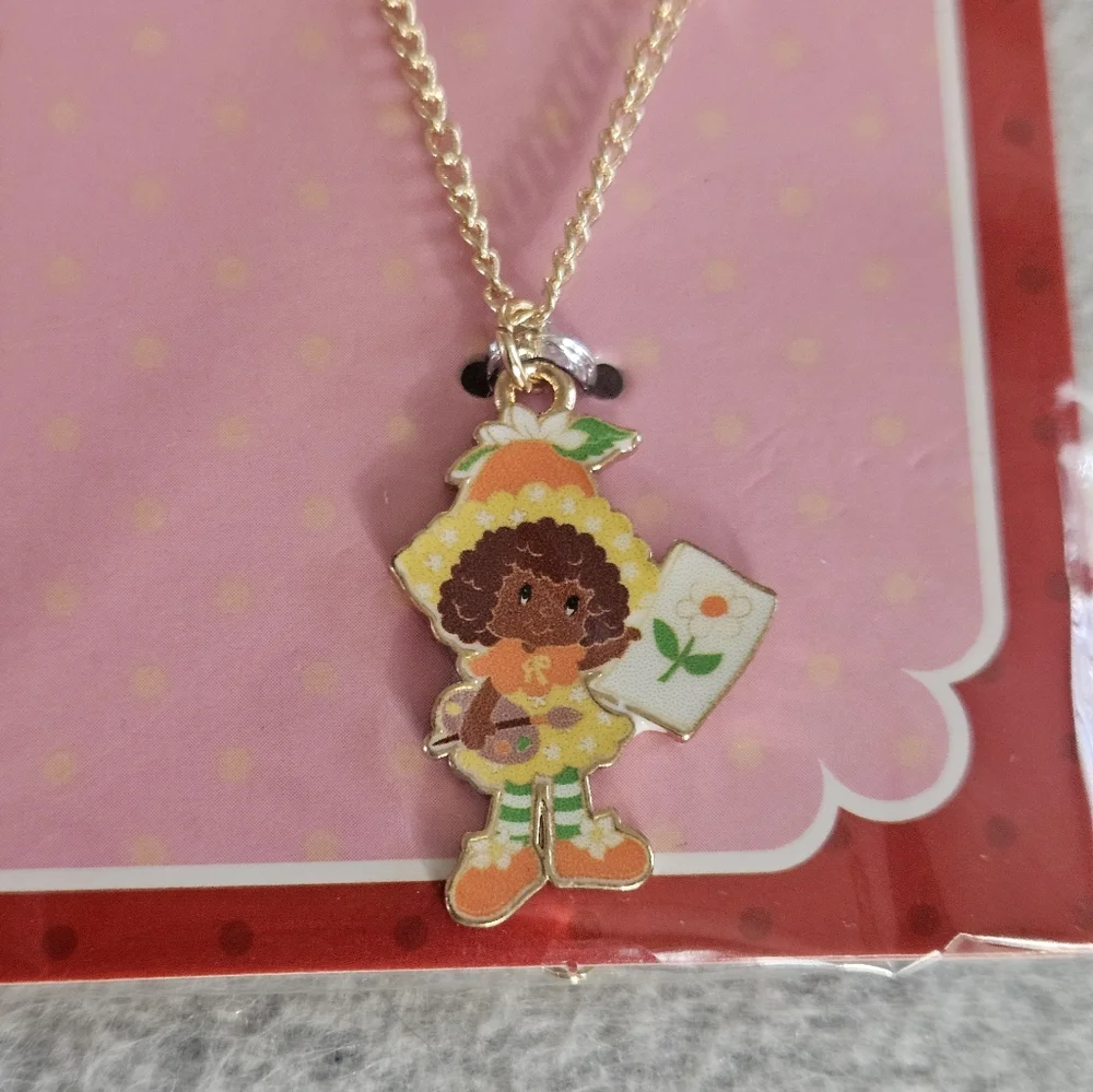 Strawberry Short Cake  Necklace Set Of 2